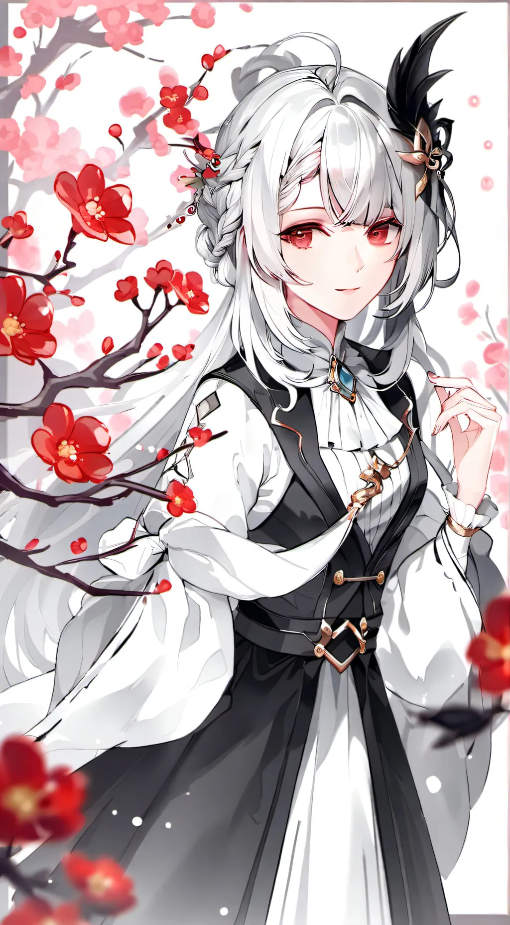 ai character: MHA FOREST background