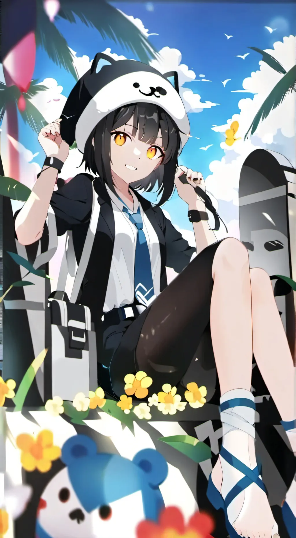 ai character: соня background