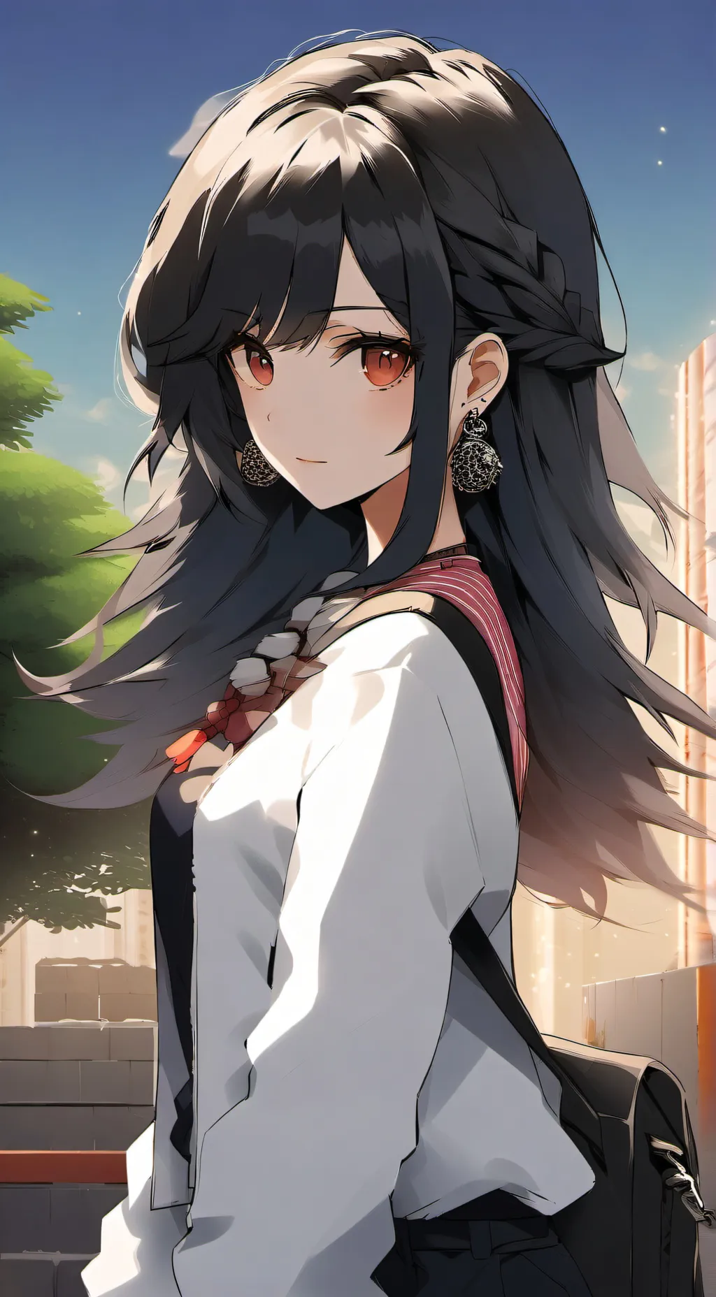 ai character: olivia background