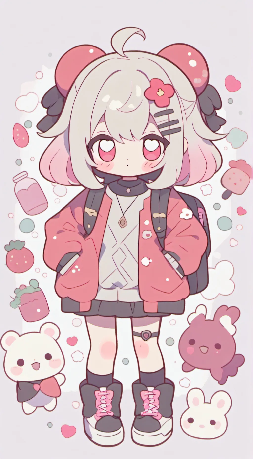 ai character: mha pick me background