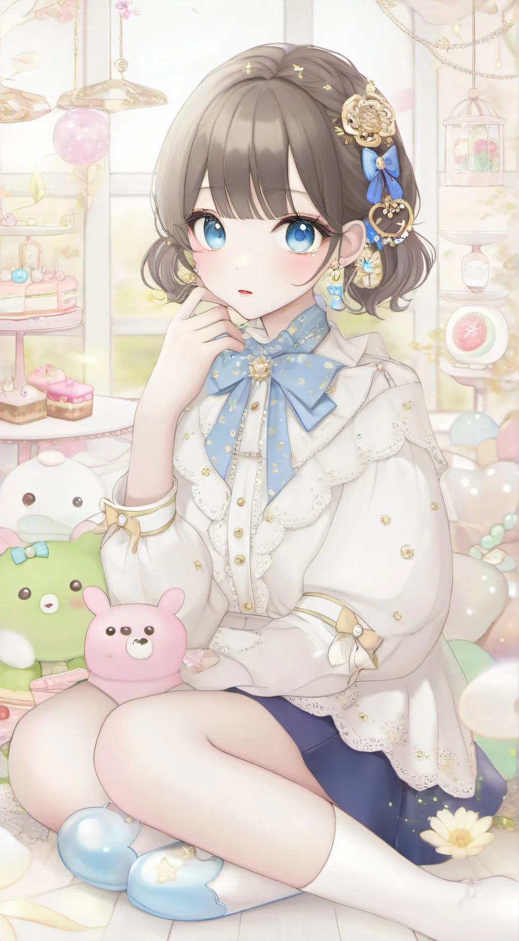 ai character: KHIARRA(mee)  background