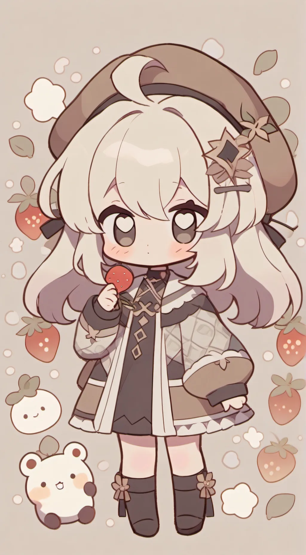 ai character: чиби лили background