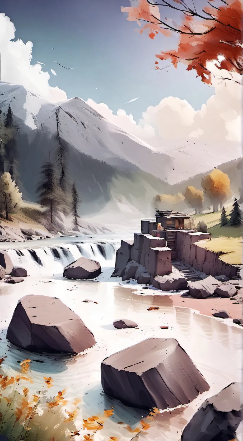 ai character: 31min x Squid Game background