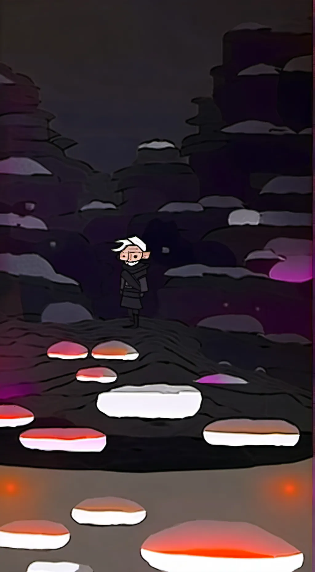 ai character: Mha emotions background