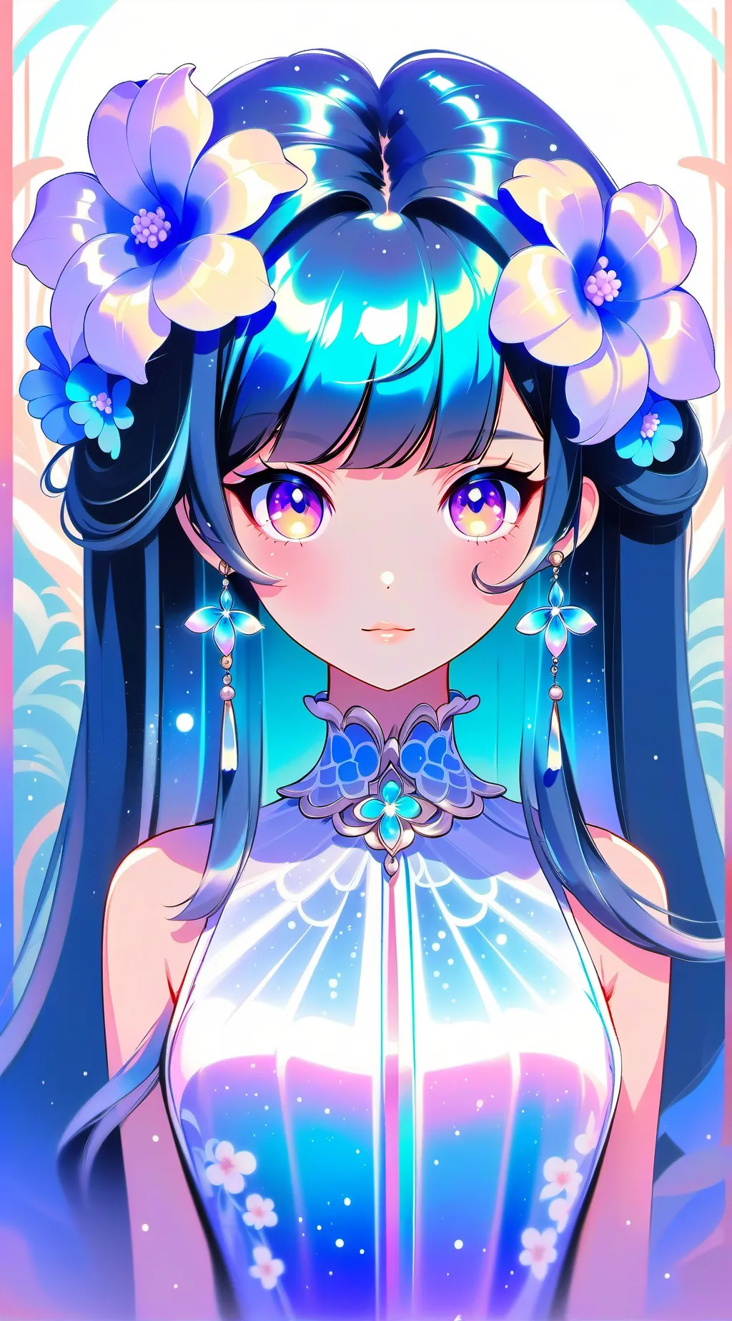 ai character: Forsaken chill background