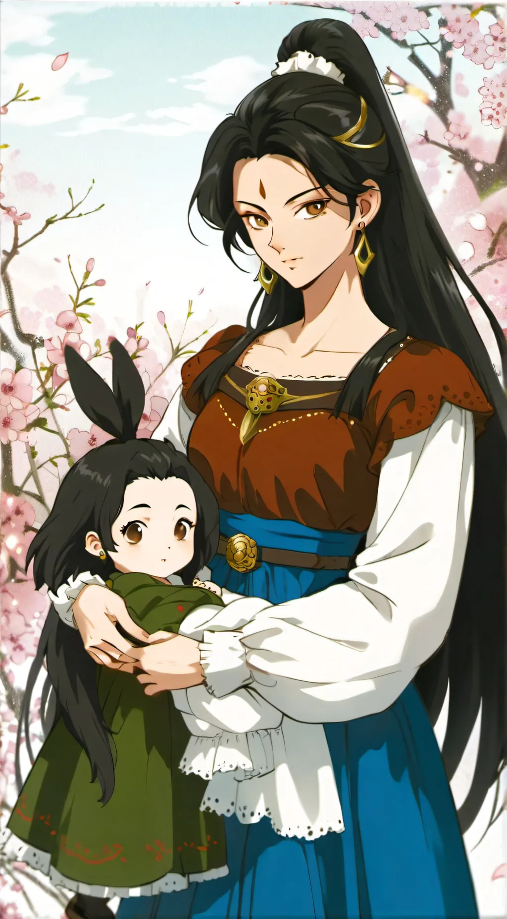 ai character: Sofia y Coraline background