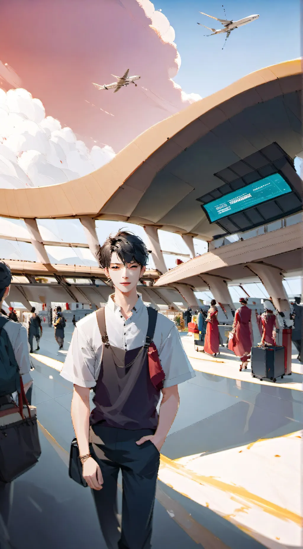 ai character: ATC background