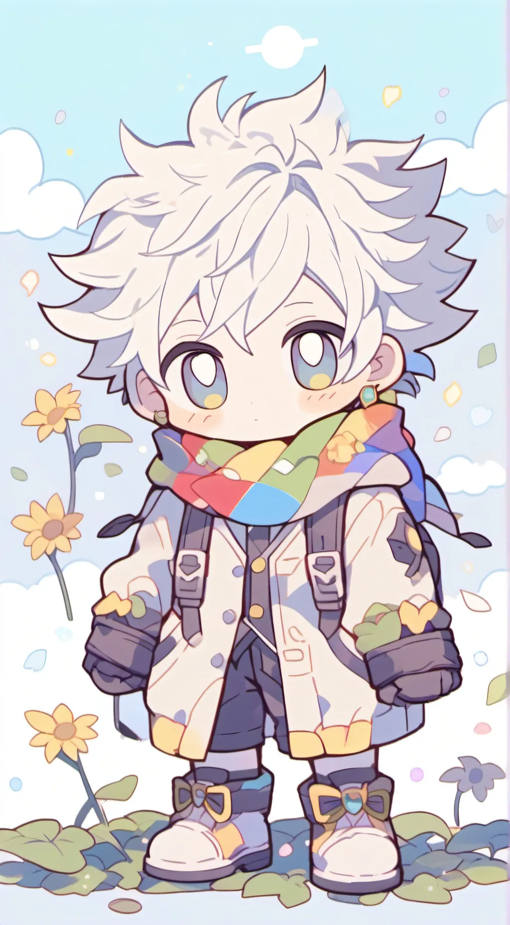 ai character: dandy (ignore pic) background