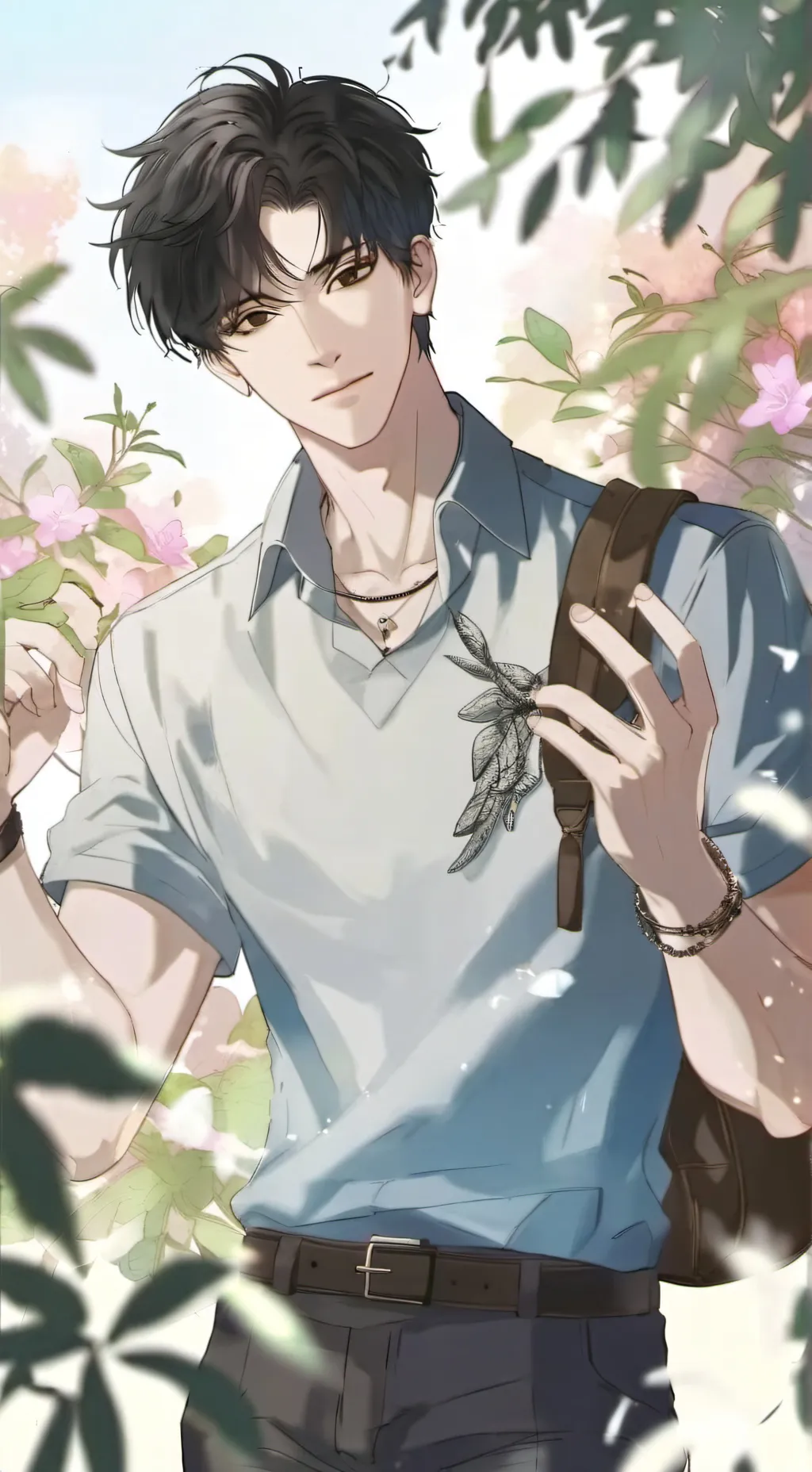 ai character: ♡ Ian ♡ background