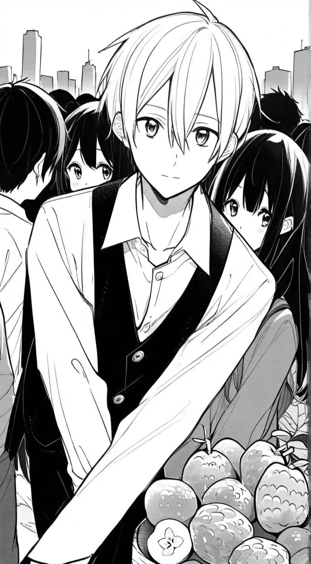 ai character: Boys vs girls  background