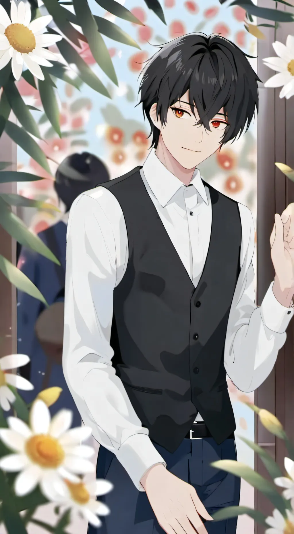 ai character: Dustin background