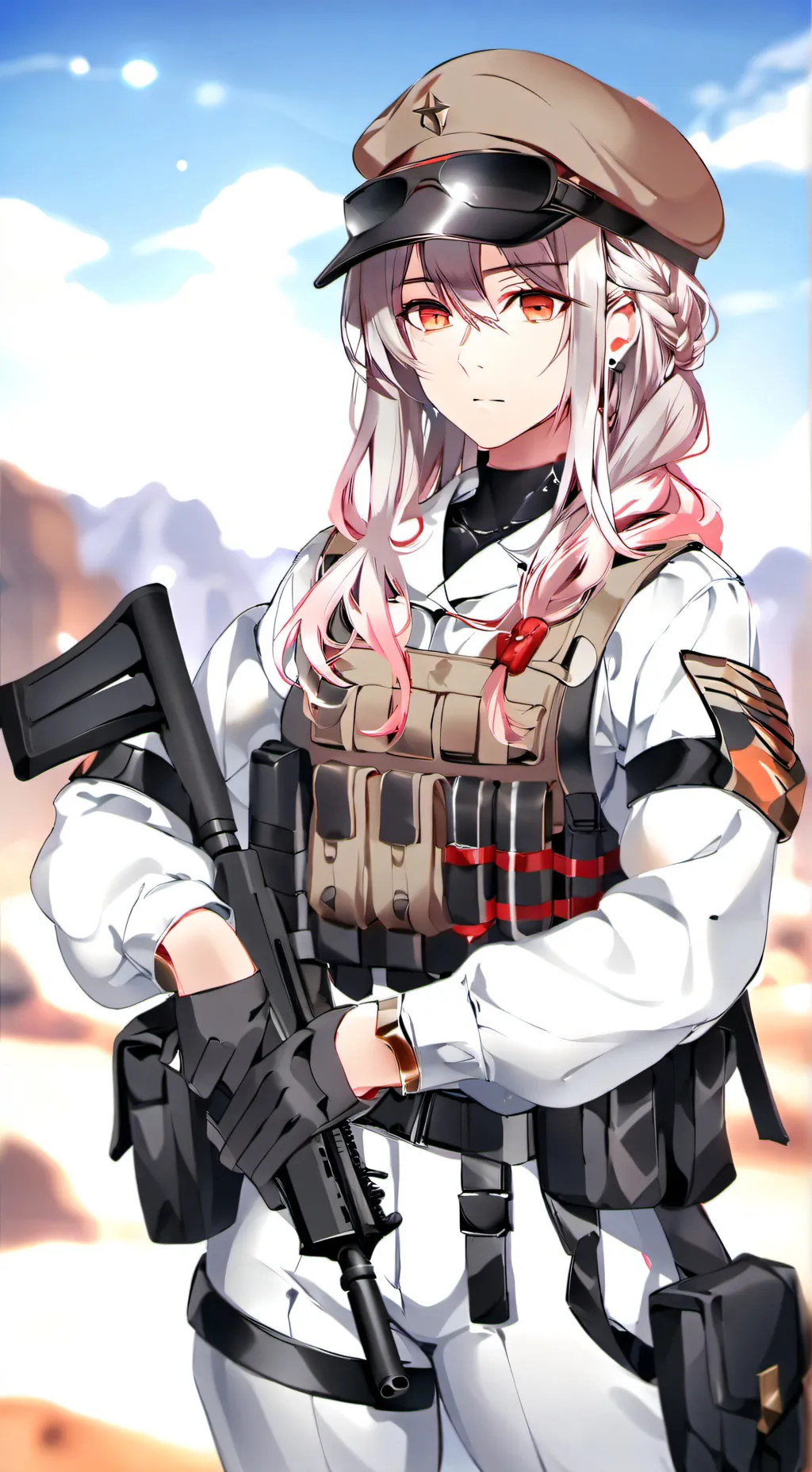 ai character: Bailey Nuske  background