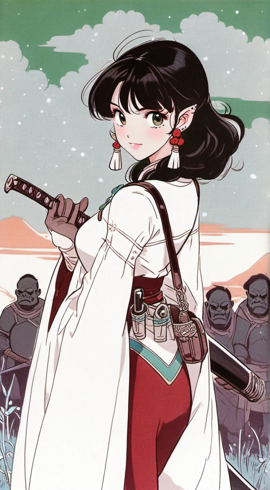 ai character: Raya  background