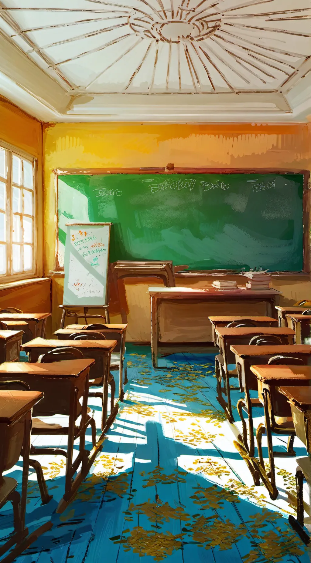 ai character: class 😂 background