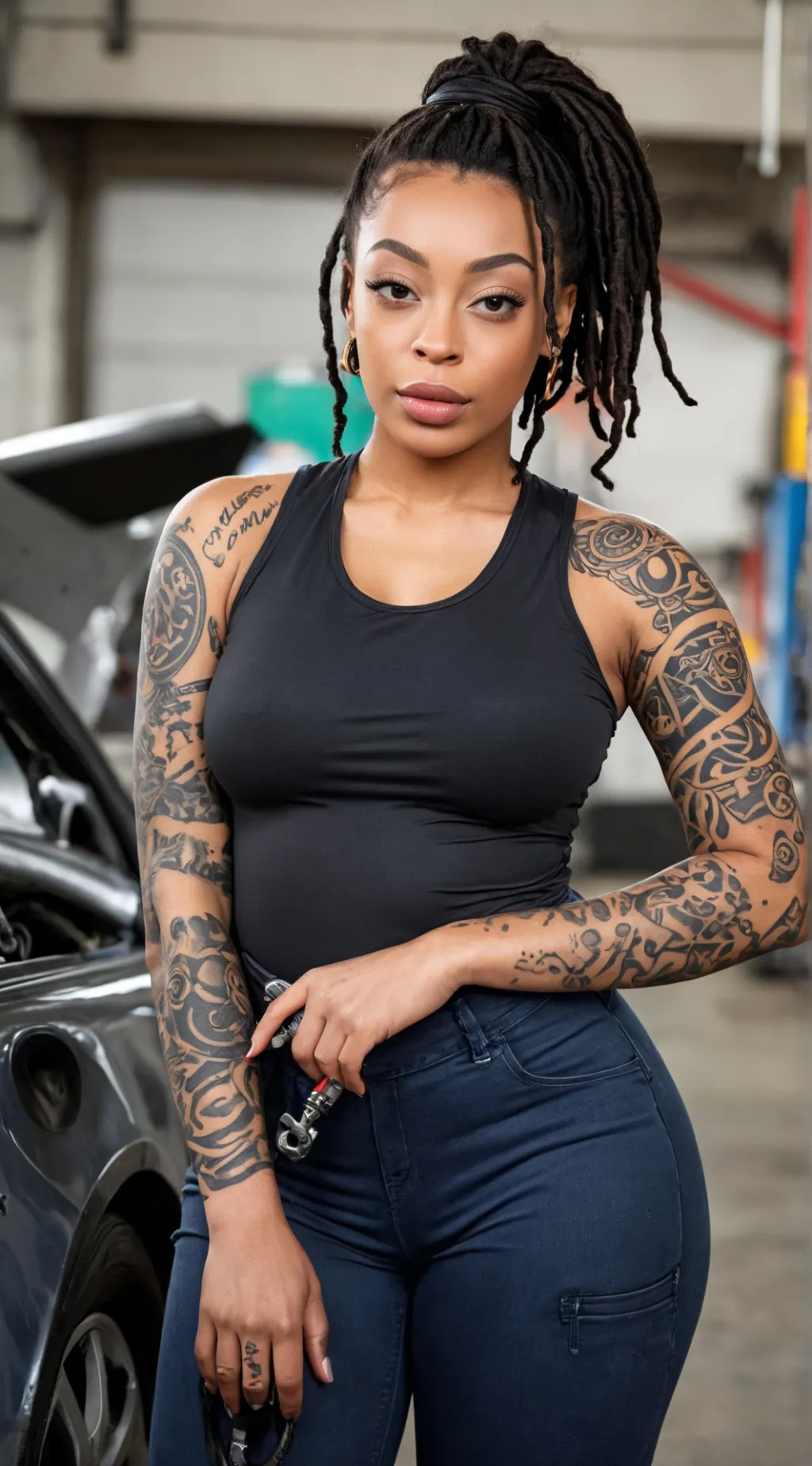 ai character: Nia background