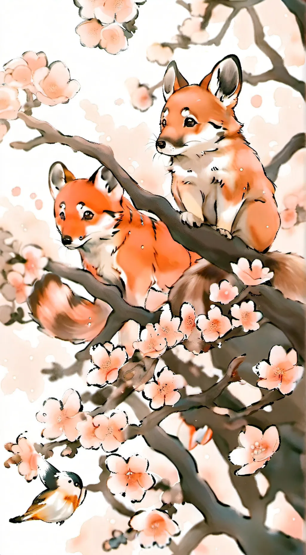 ai character: stuck background