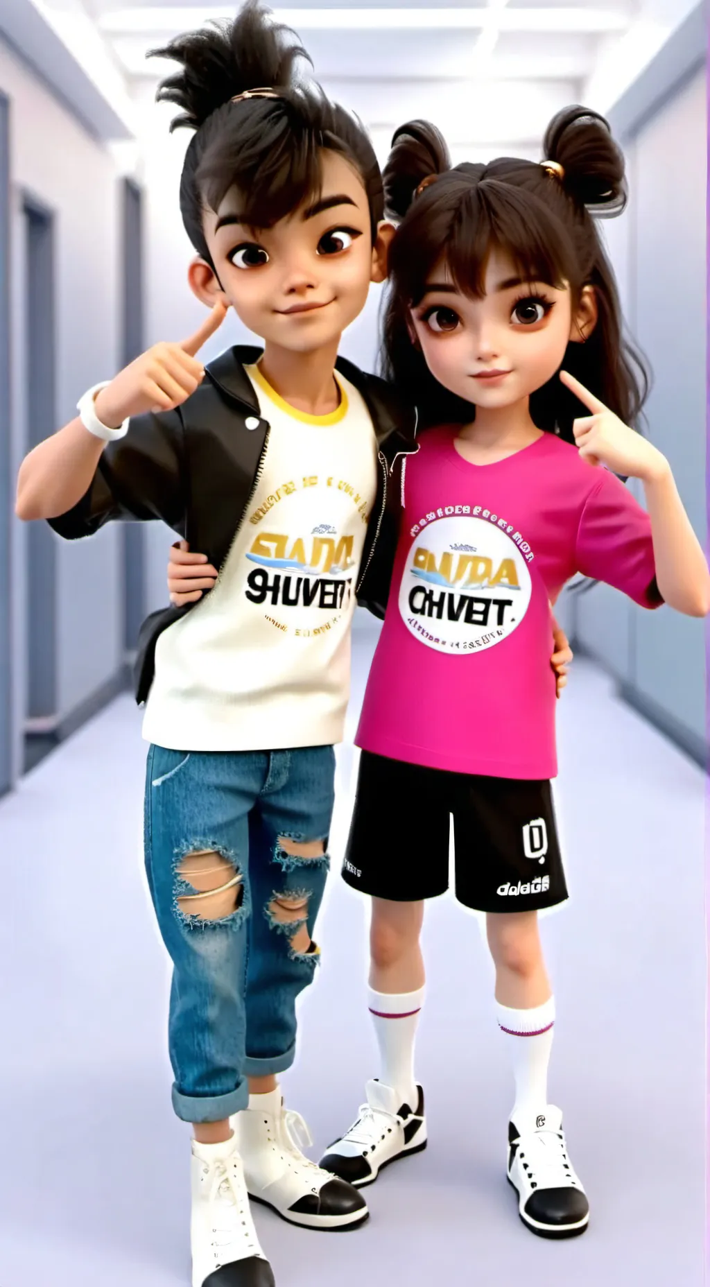 ai character: KDHS feminine pot background