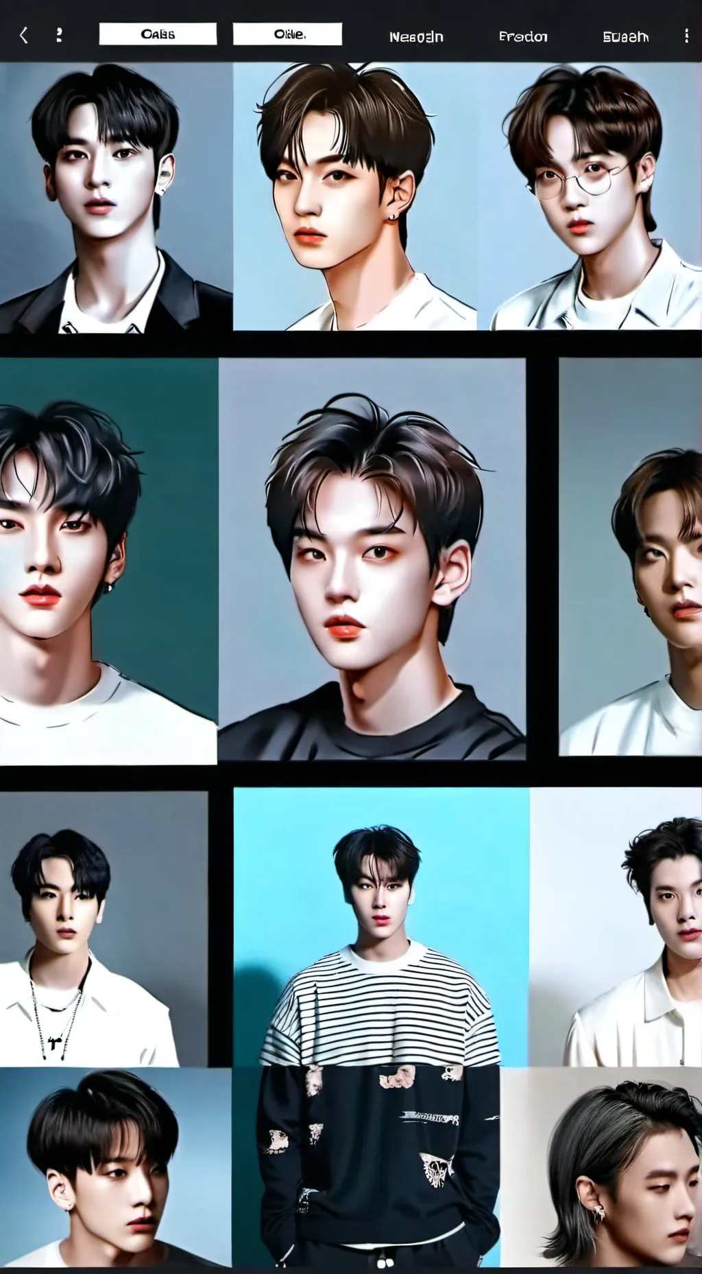 ai character: Stray kids (gay) background