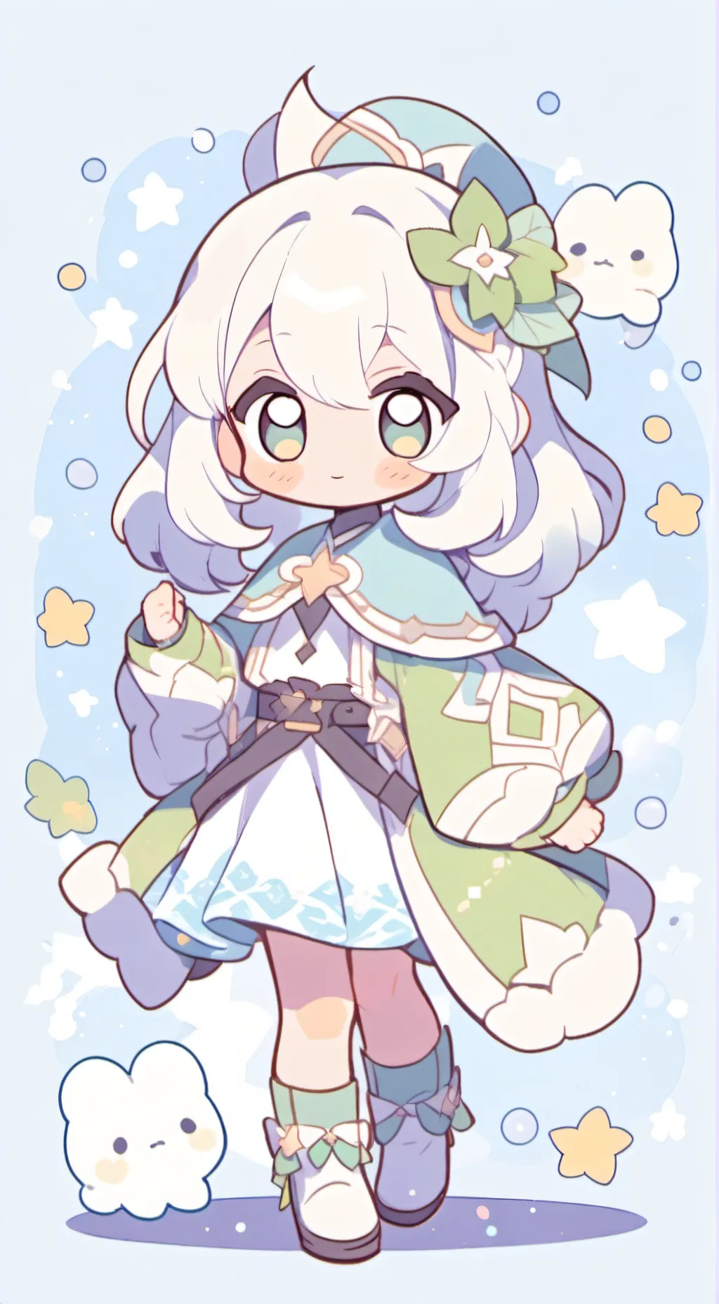 ai character: Lily background