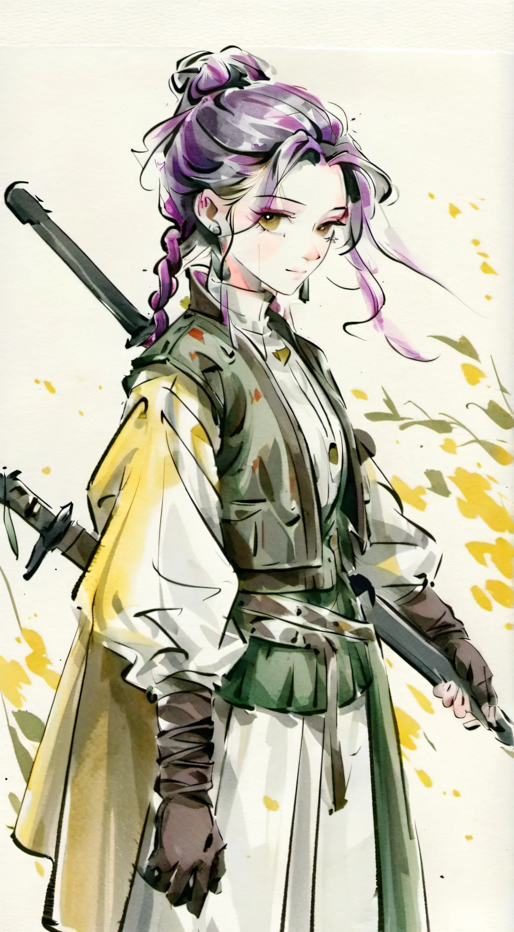 ai character: Rujinu/pregnant? background