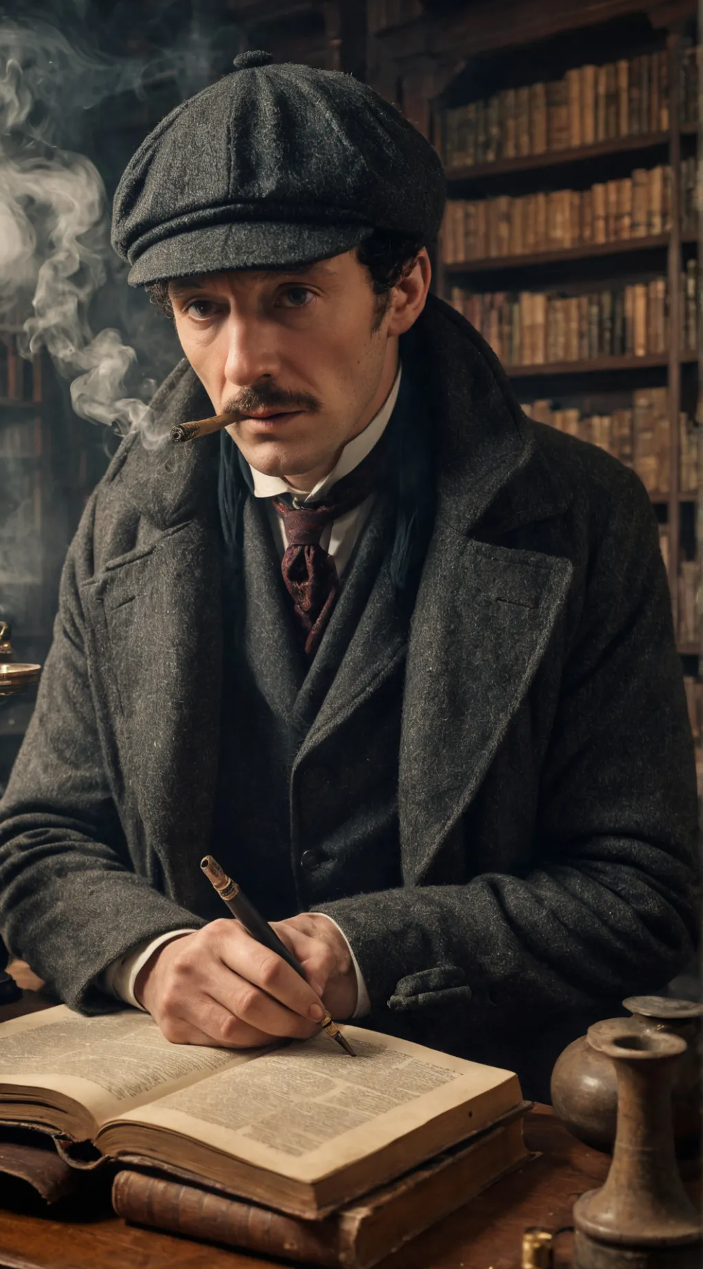 ai character: Sherlock Holmes background