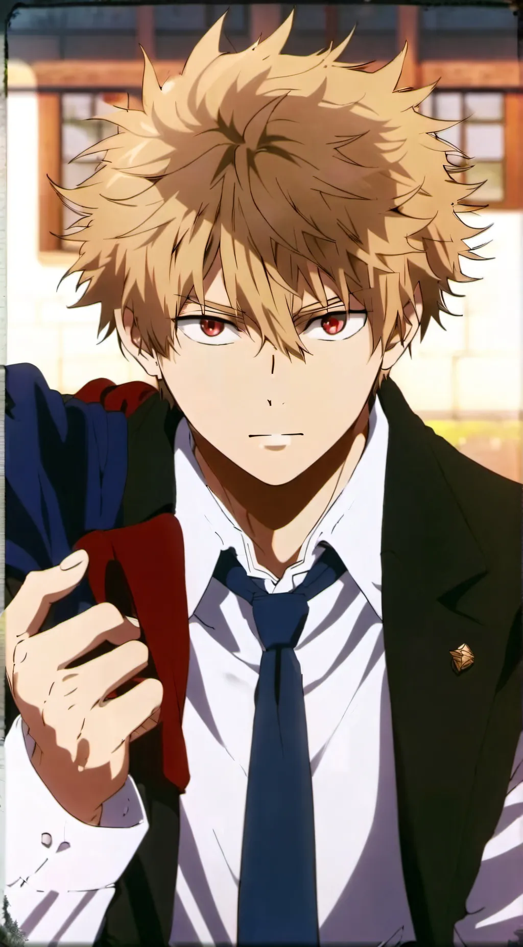 ai character: Bakugo background