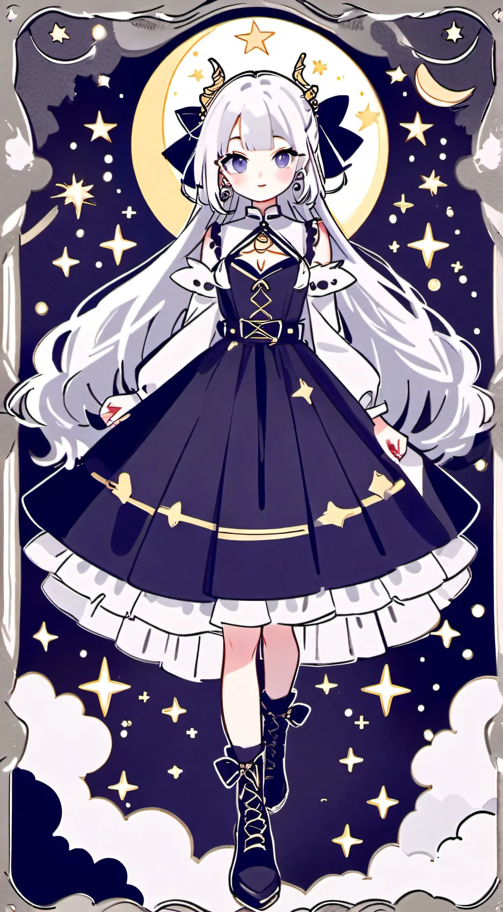ai character: 🌙LUNA🌙 background