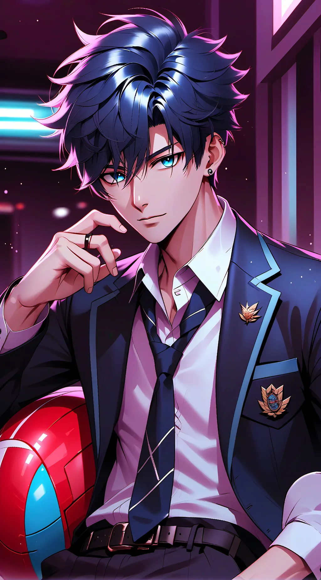 ai character: Cale background