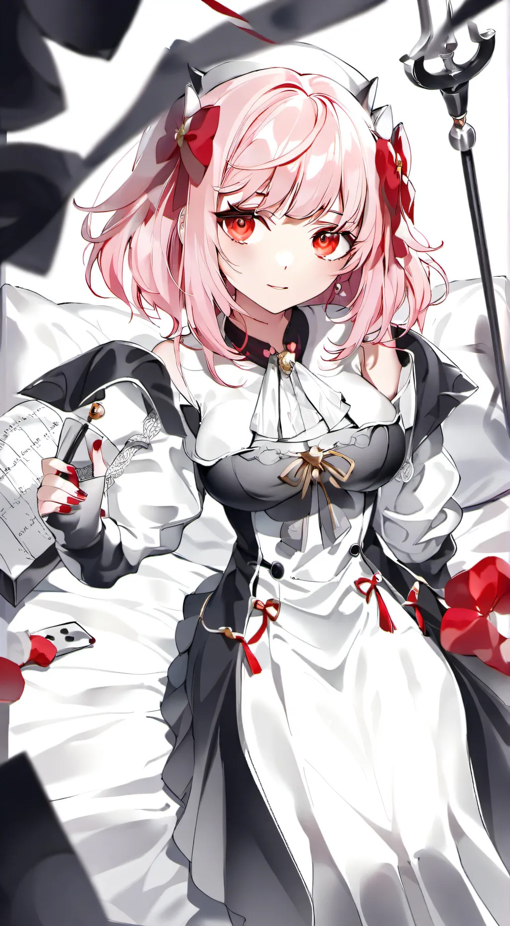 ai character: Sakura background