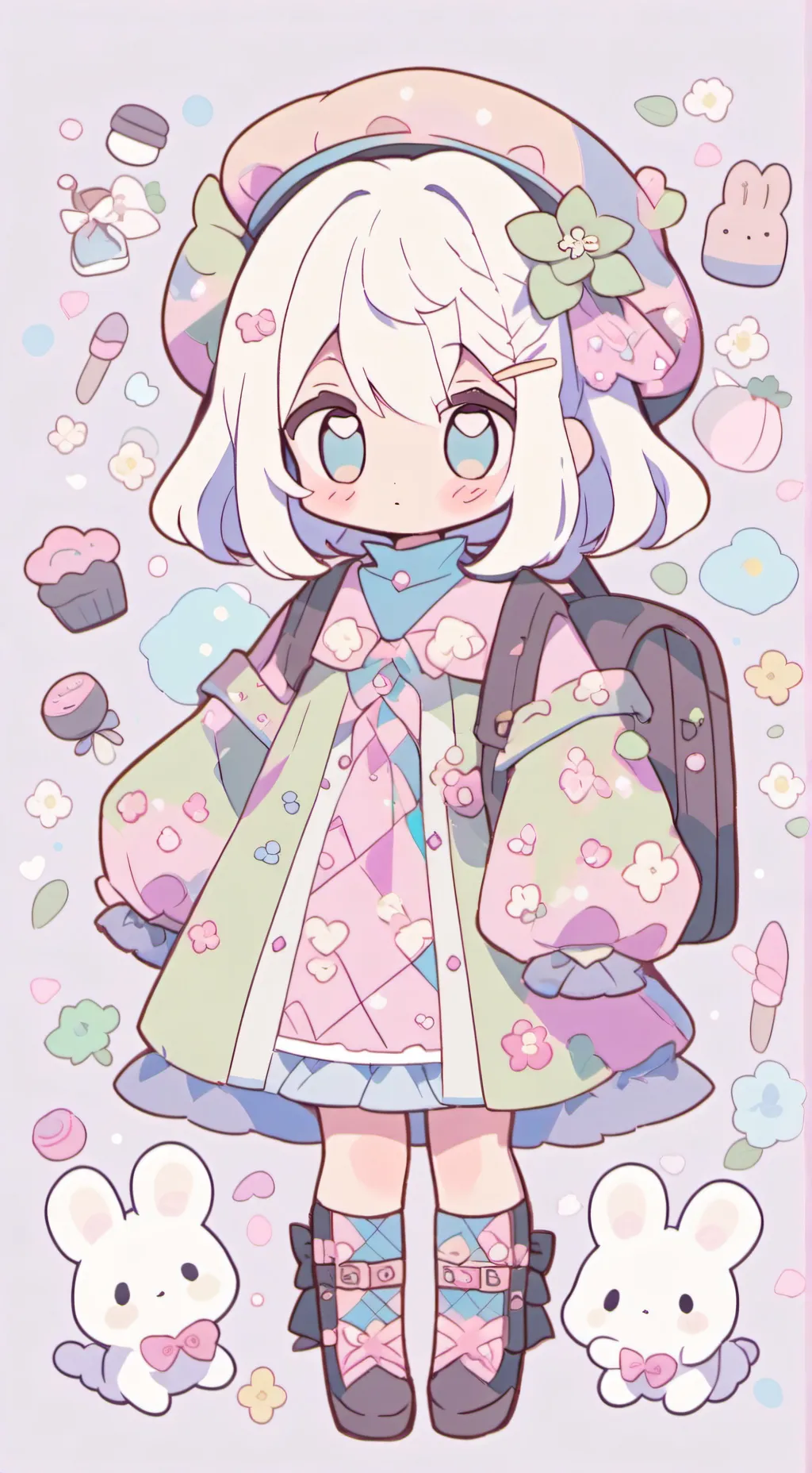 ai character: bakudeku background