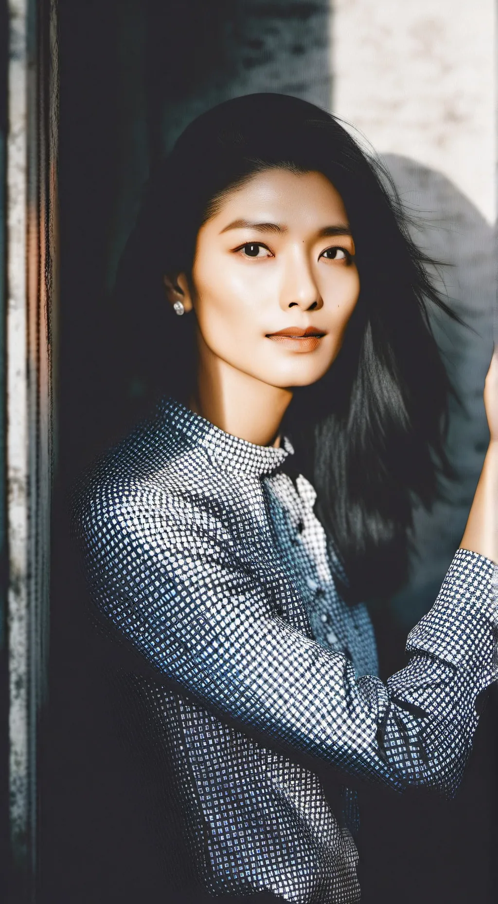 ai character: Alley background