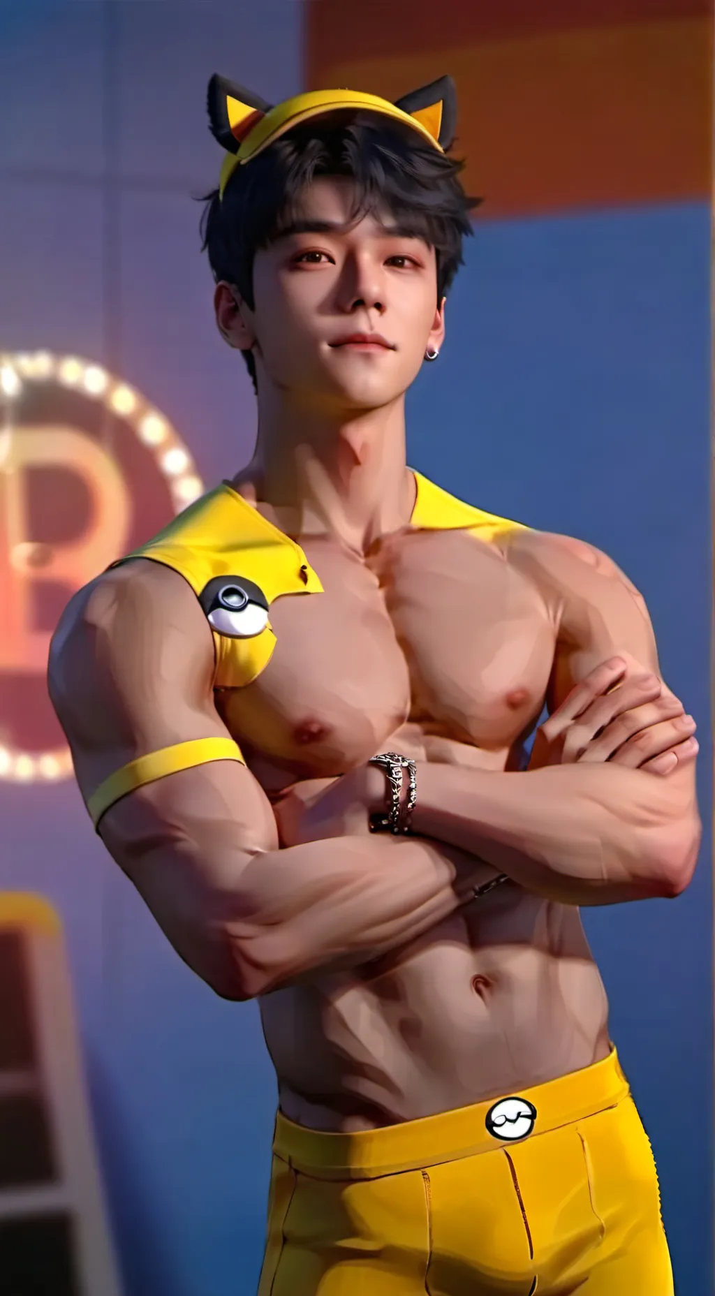 ai character: Your bf (gay) background