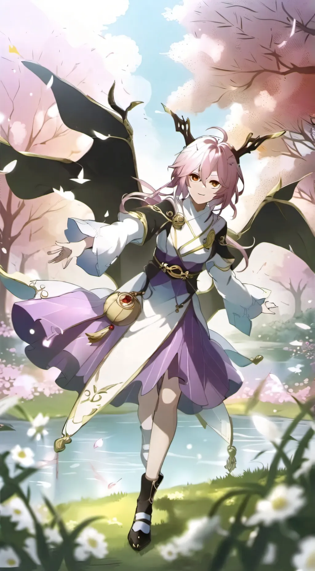 ai character: mha♥️ background