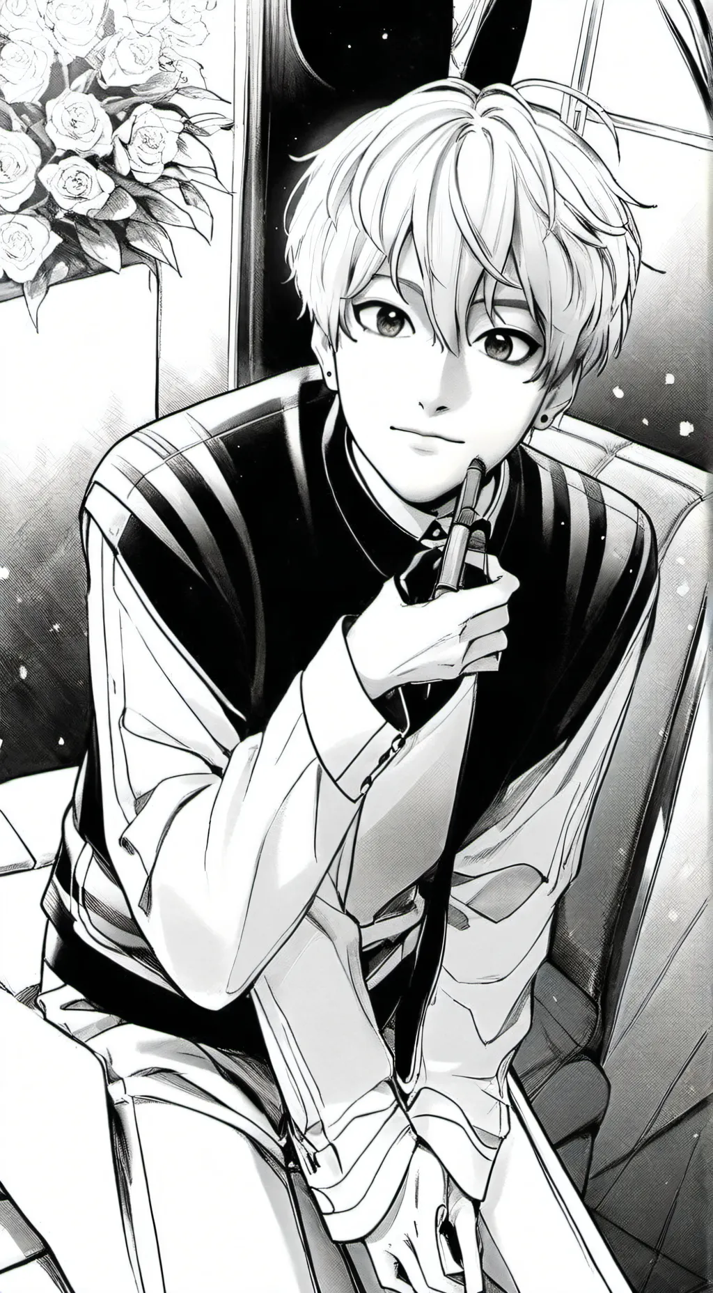 ai character: Skz español background