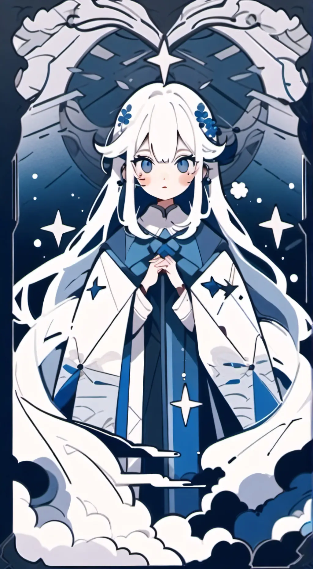 ai character: Mha Final Battle background