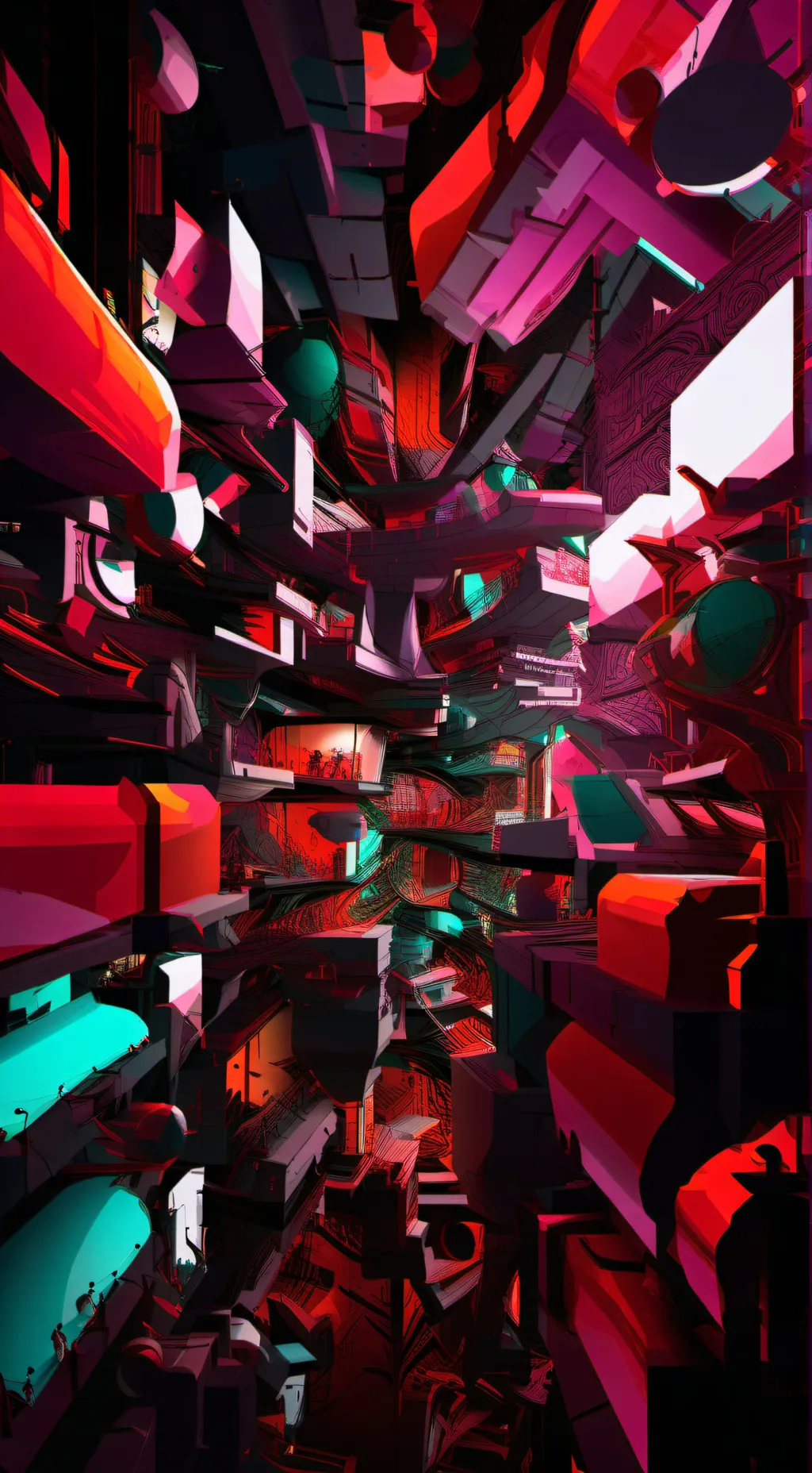 ai character: Hh burn background