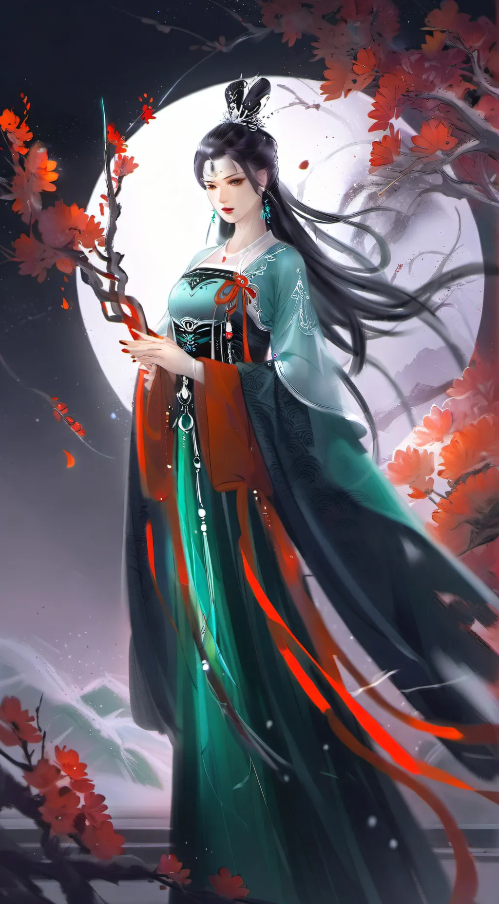 ai character: Yun Yun  background