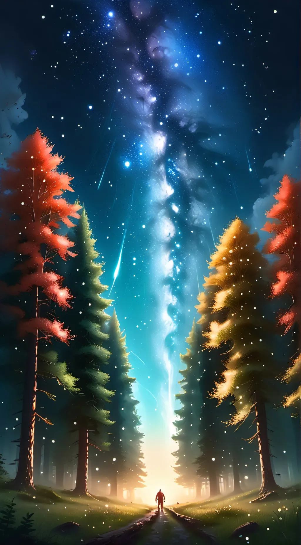 ai character: Camping Trip- MHA background