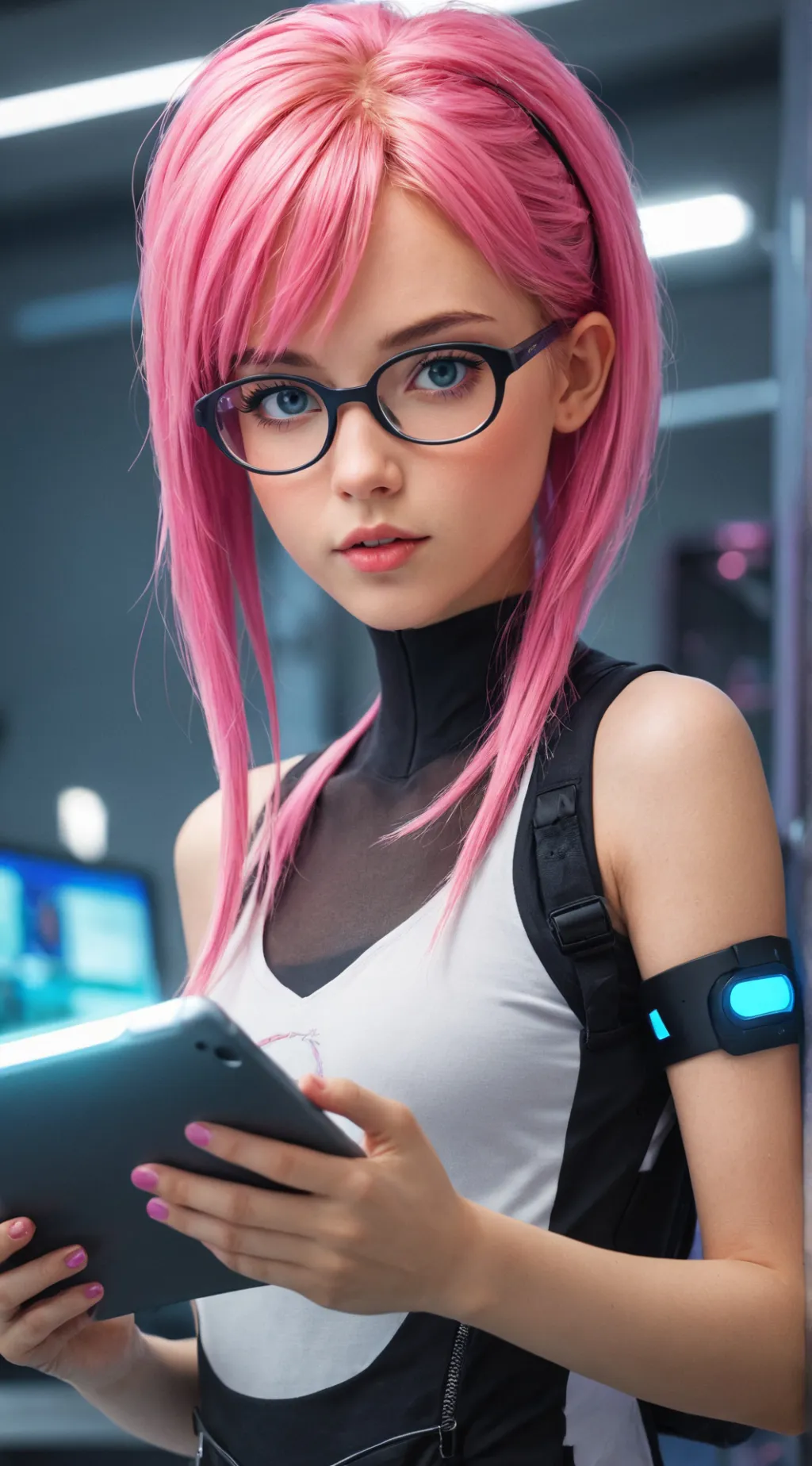 ai character: Tecna background