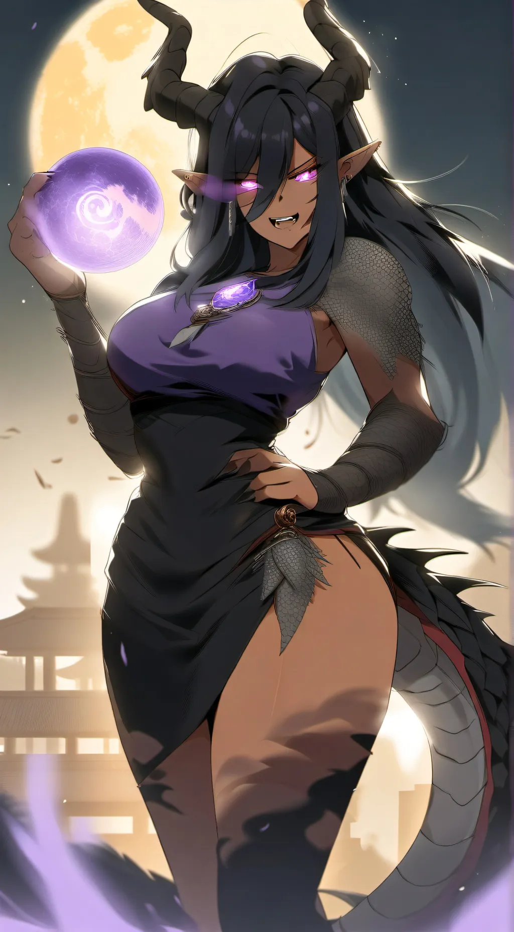 ai character: Ryuko  background