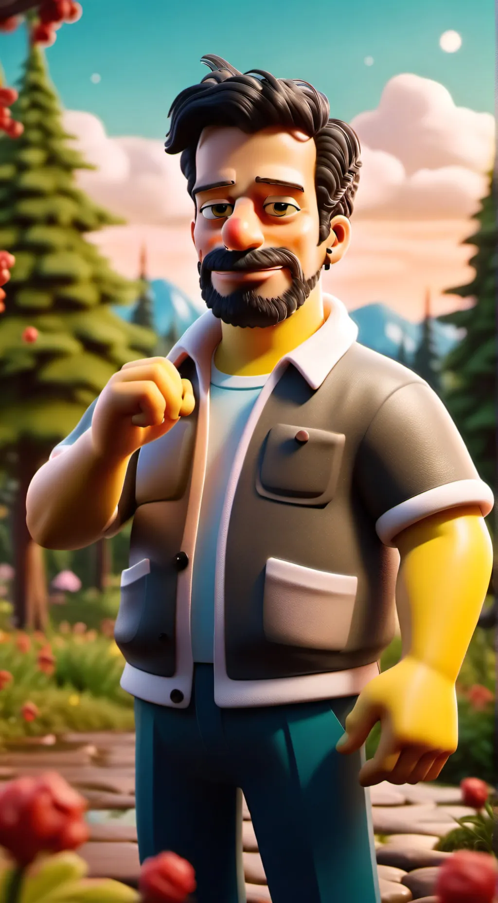 ai character: Tapped Out background