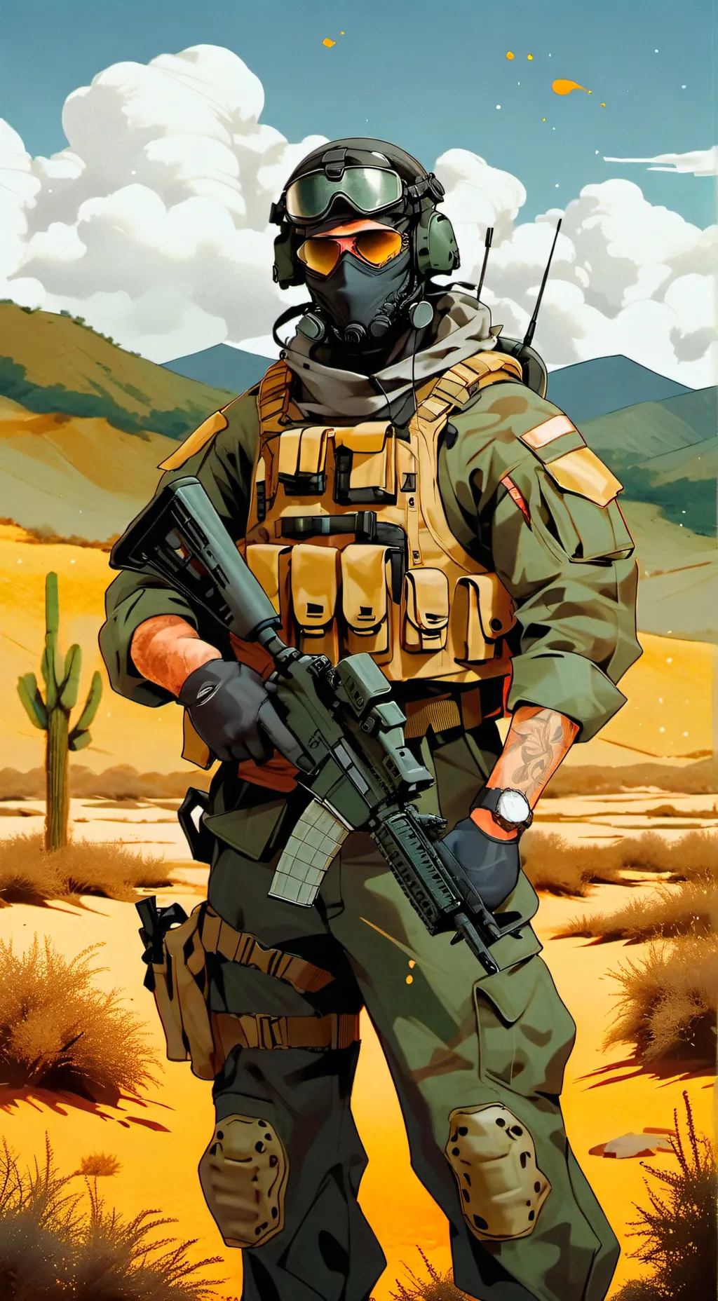 ai character: John background