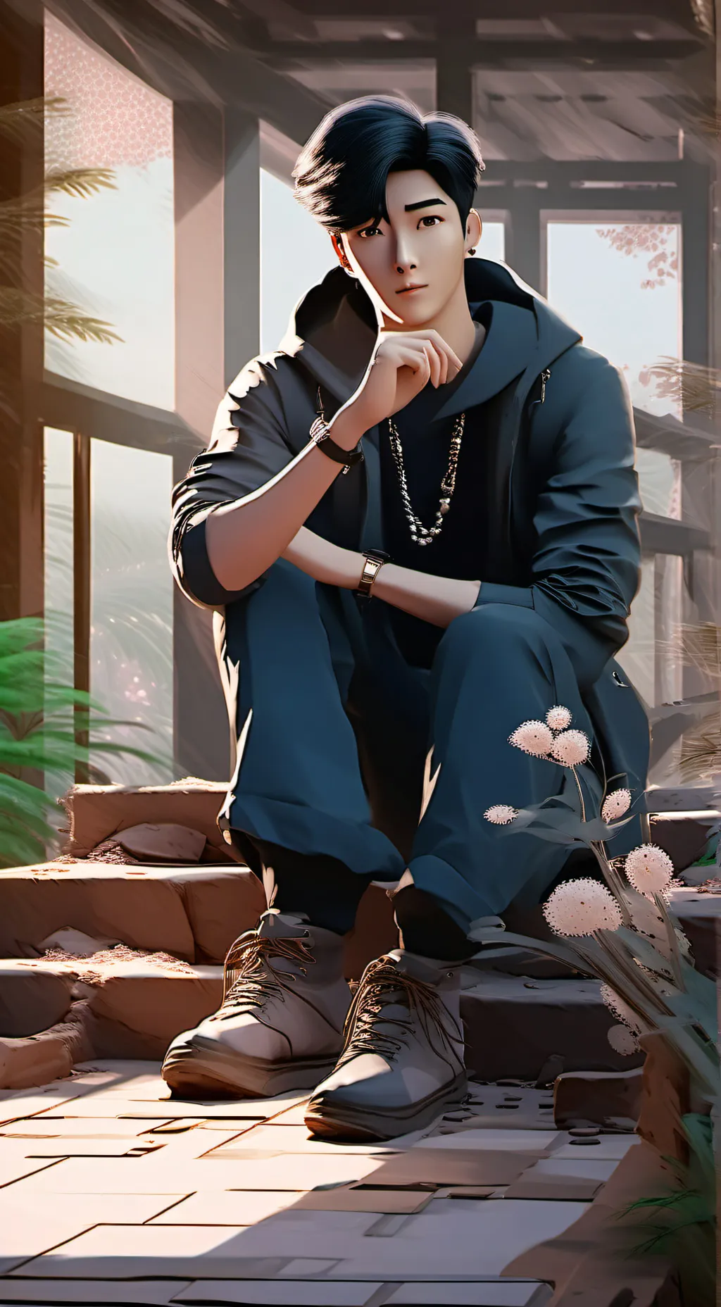 ai character: Marcus background