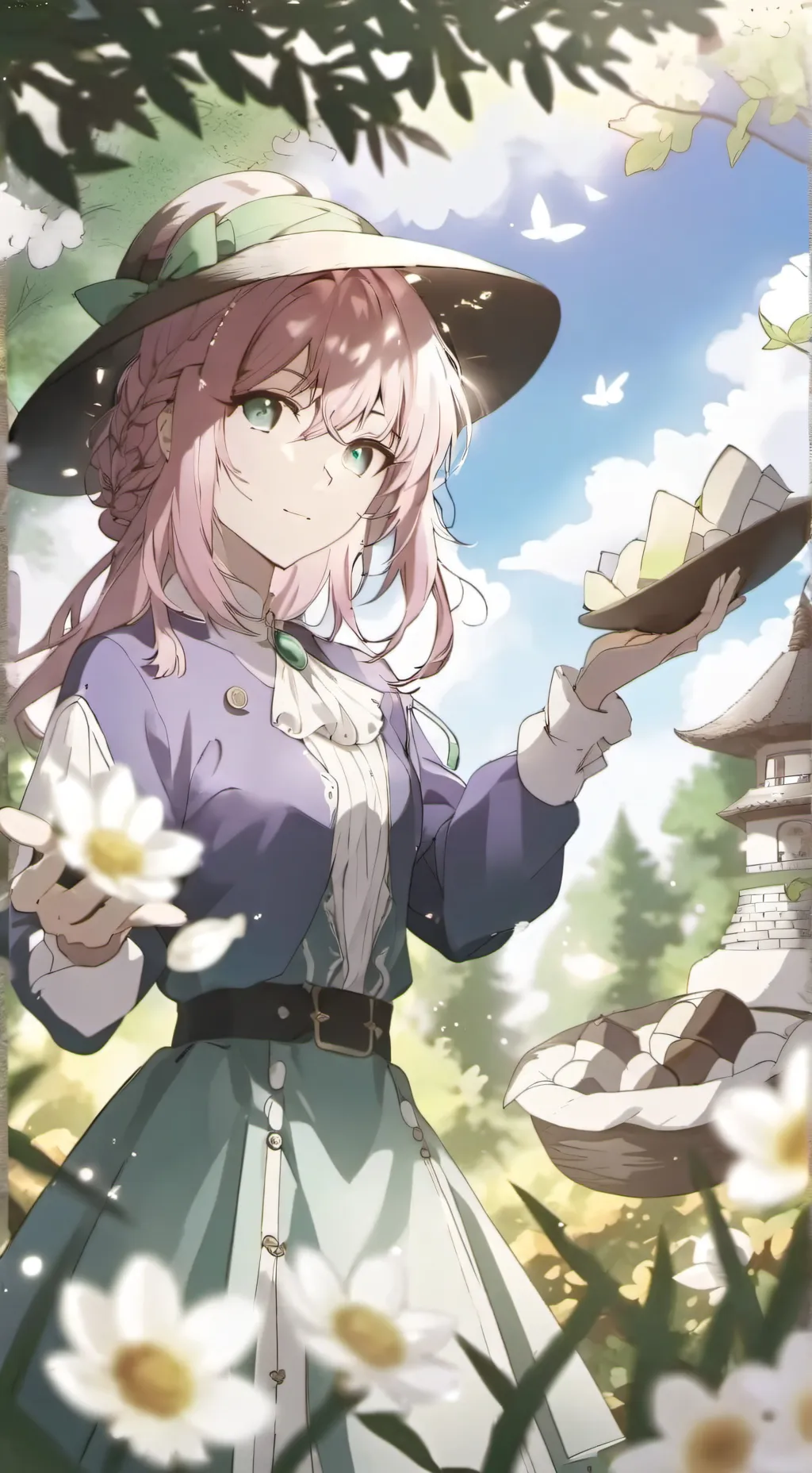 ai character: aphmau  background