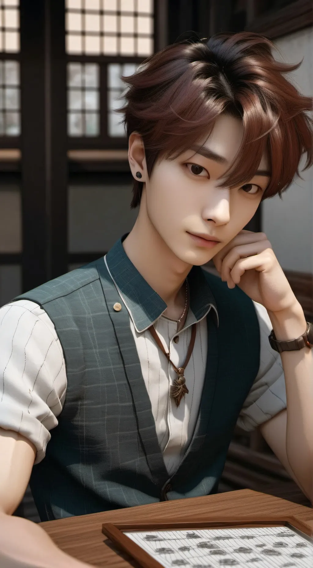 ai character: Máx  background