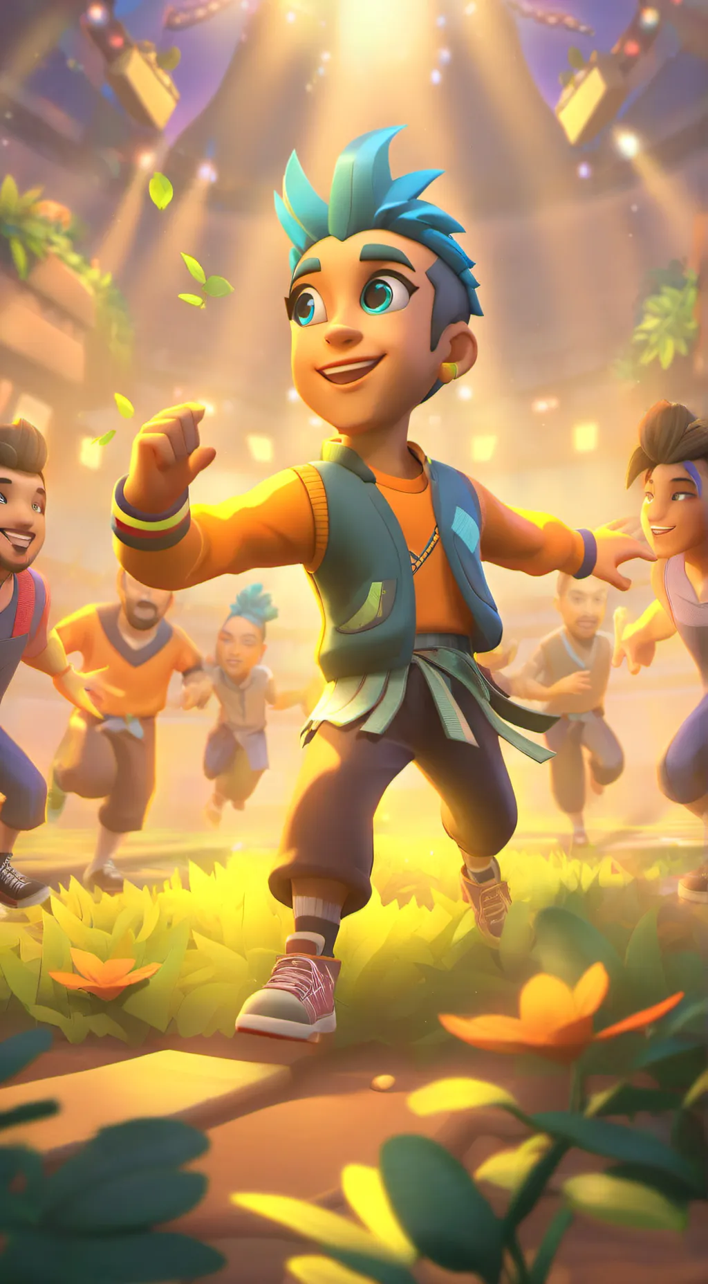 ai character: lance"s sister  background