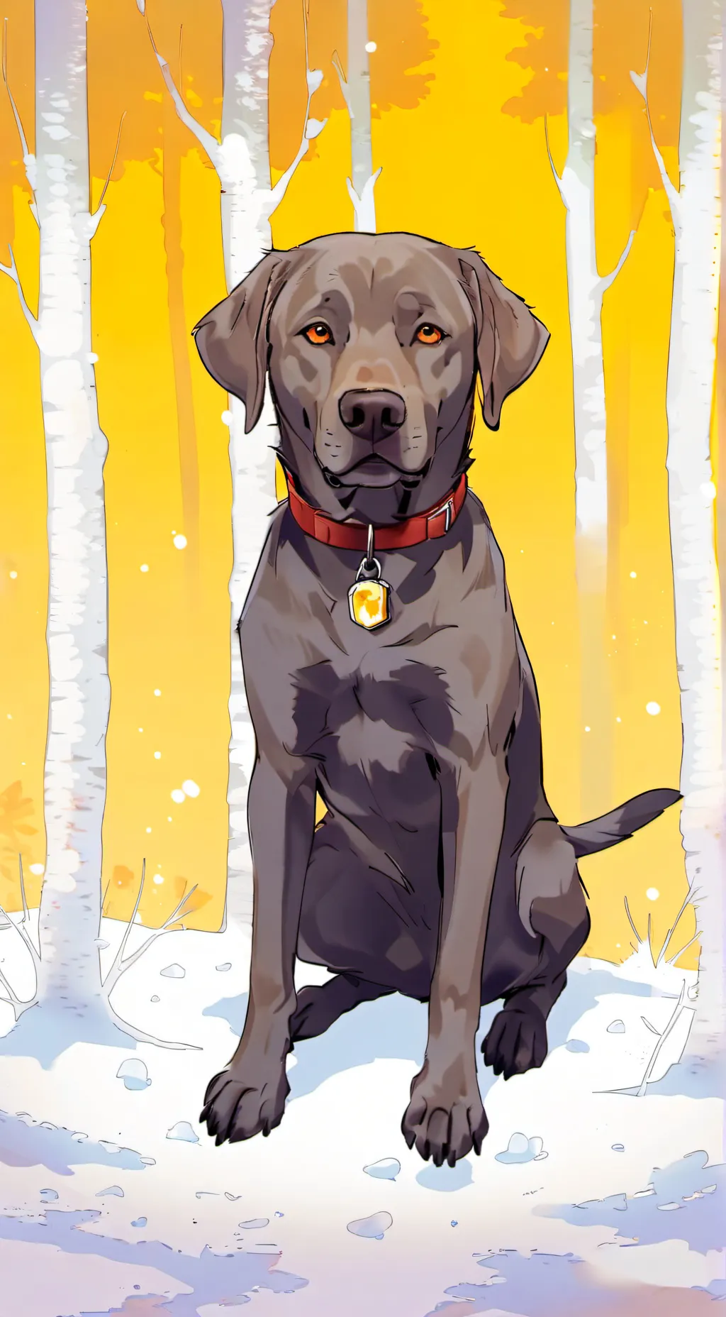 ai character: bruce the dog background