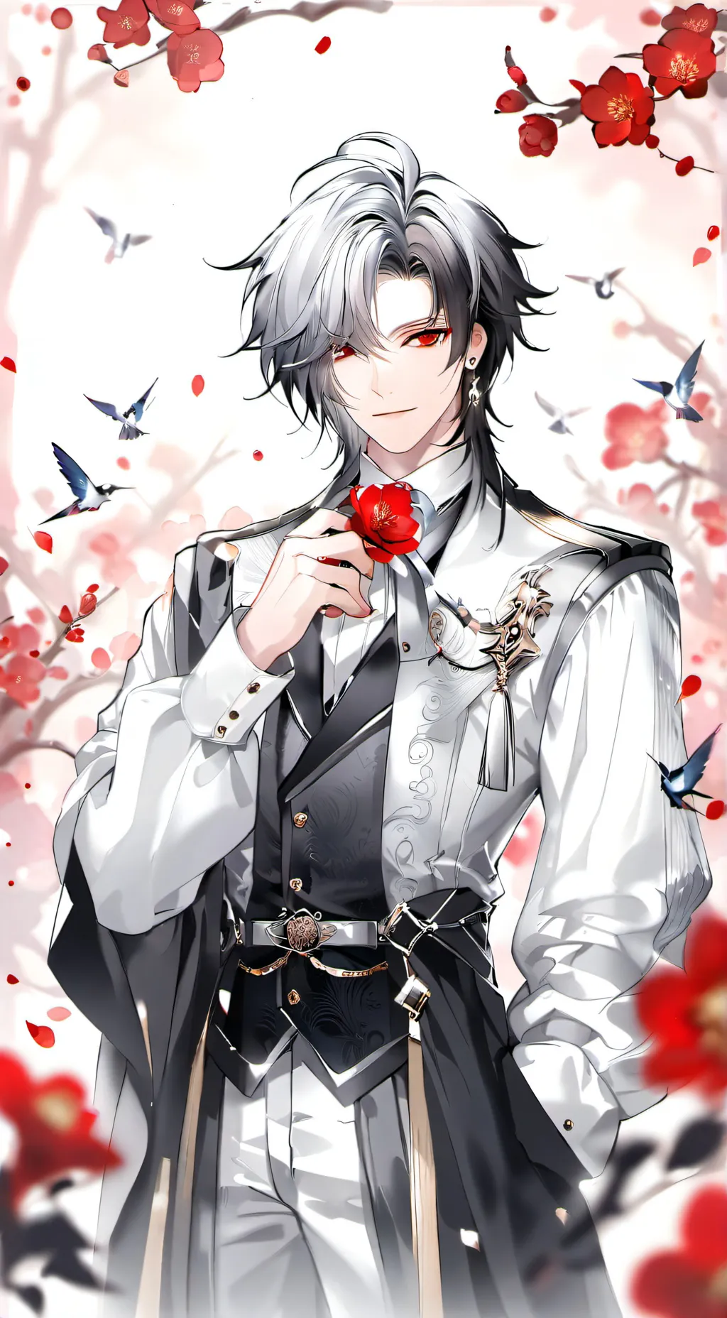 ai character: Sebastián  background