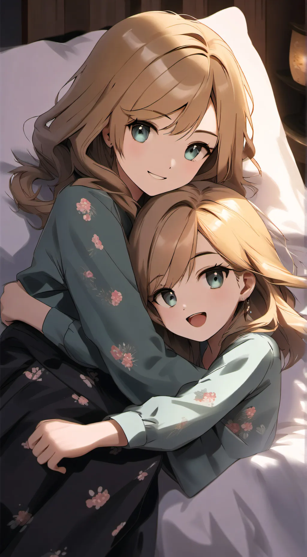 ai character: Amy and Emily background