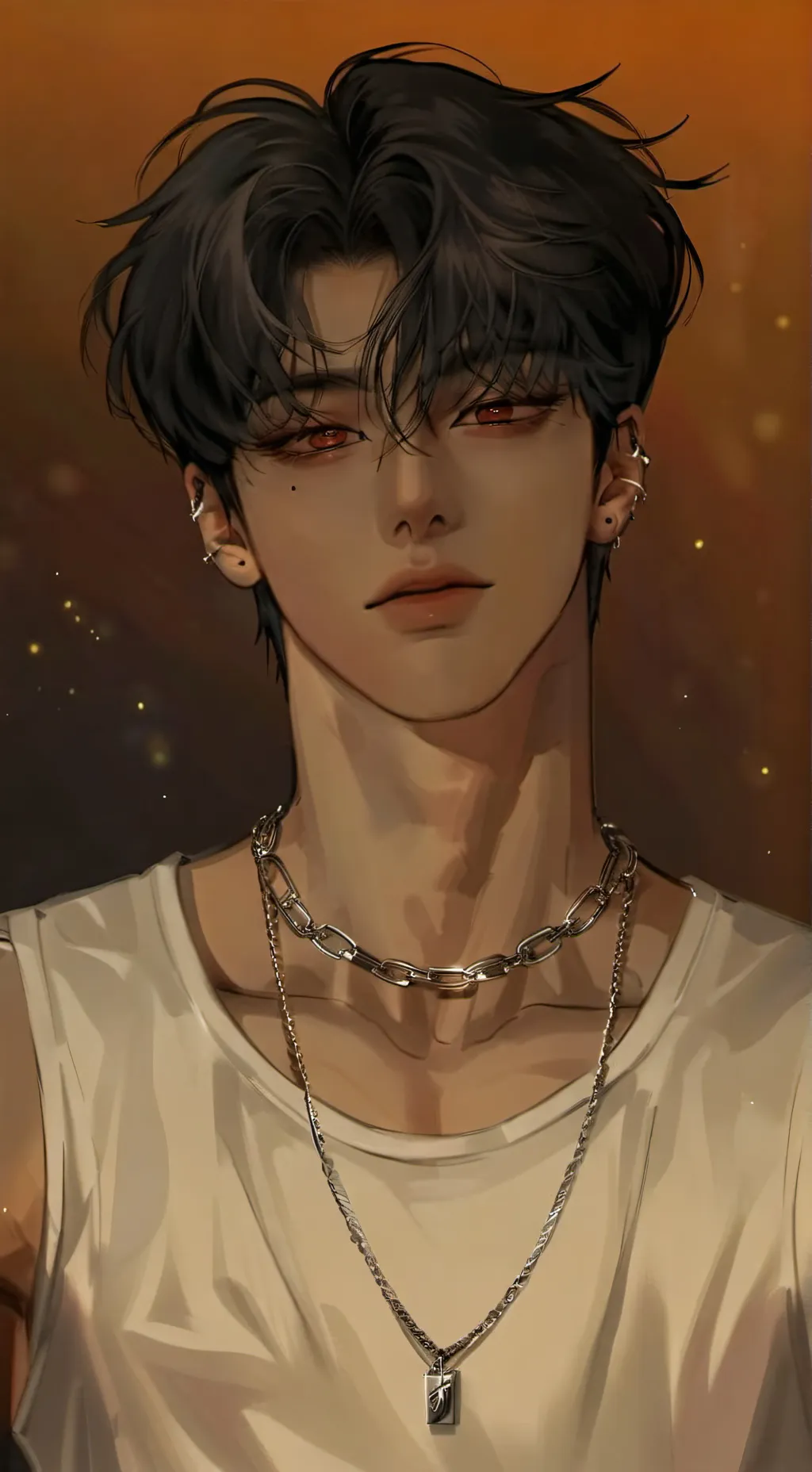 ai character: Lucas  background